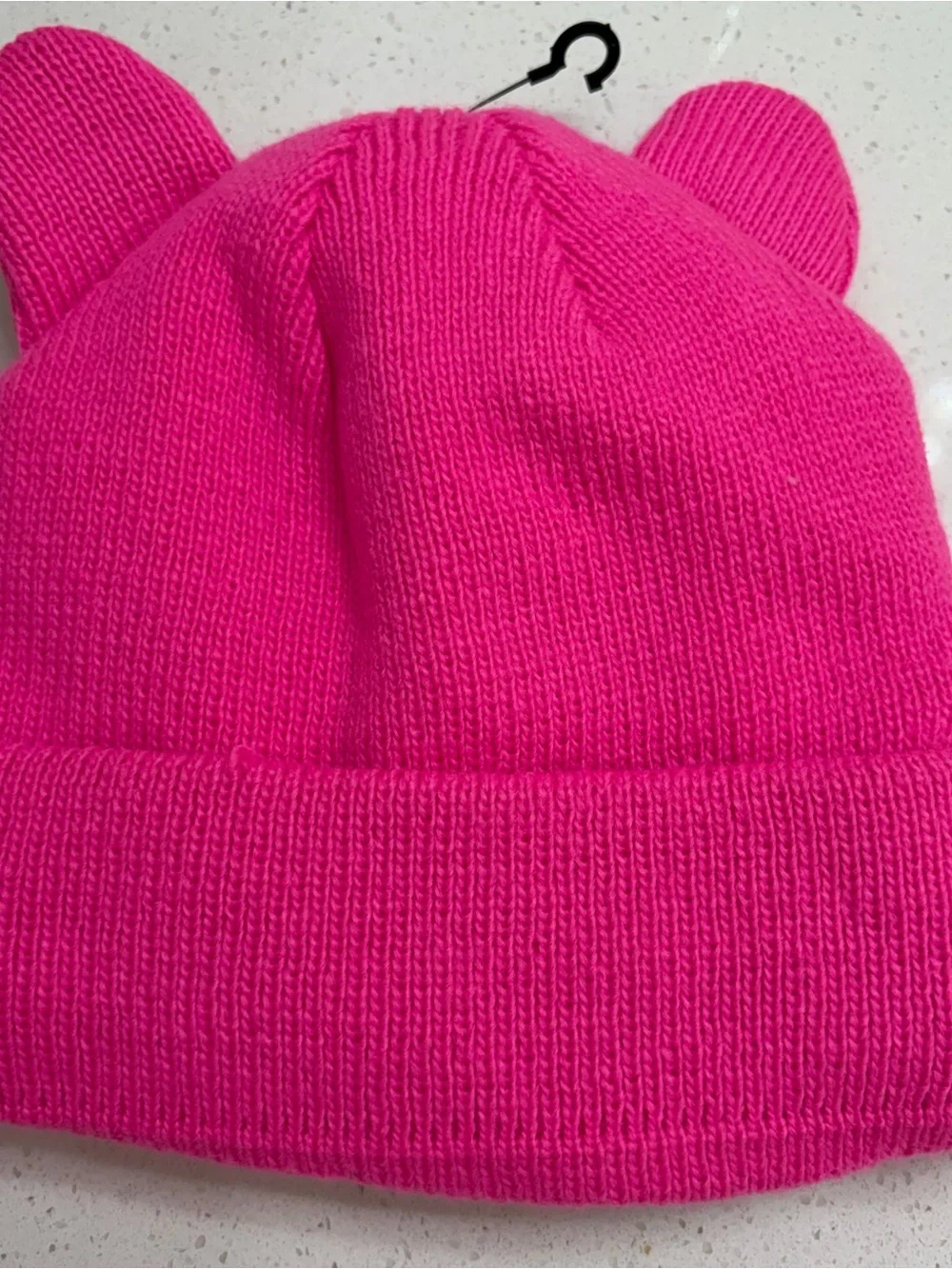 Virginia Cavaliers New Era Youth Cozy Cutie Pink Beanie Hat